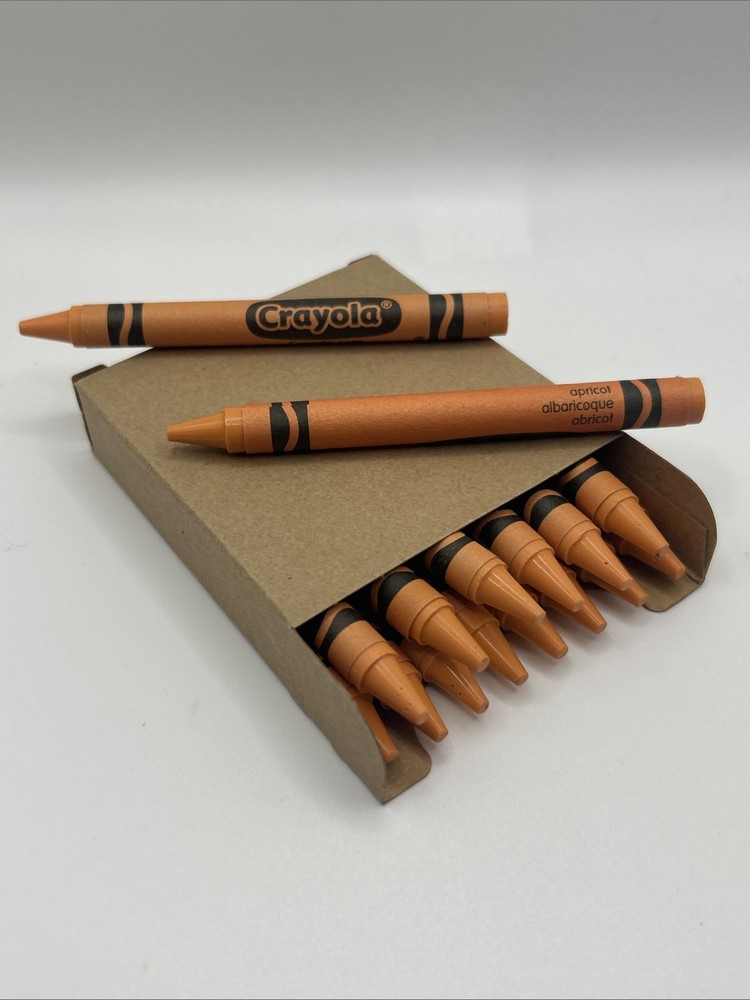 (16) Crayola Crayons (apricot) BULK