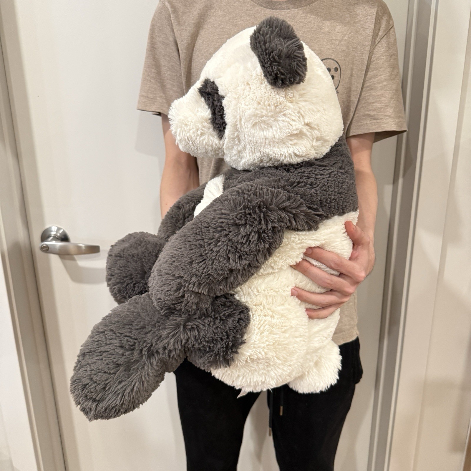 Jellycat HUGE Harry Panda - Good Used Condition - Retired & Very Rare