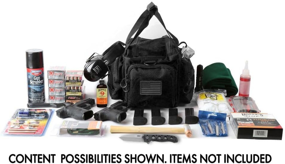Exos Tactical Range Bag - Medium Size Range Bag for Shooting - Gun Case for Hand