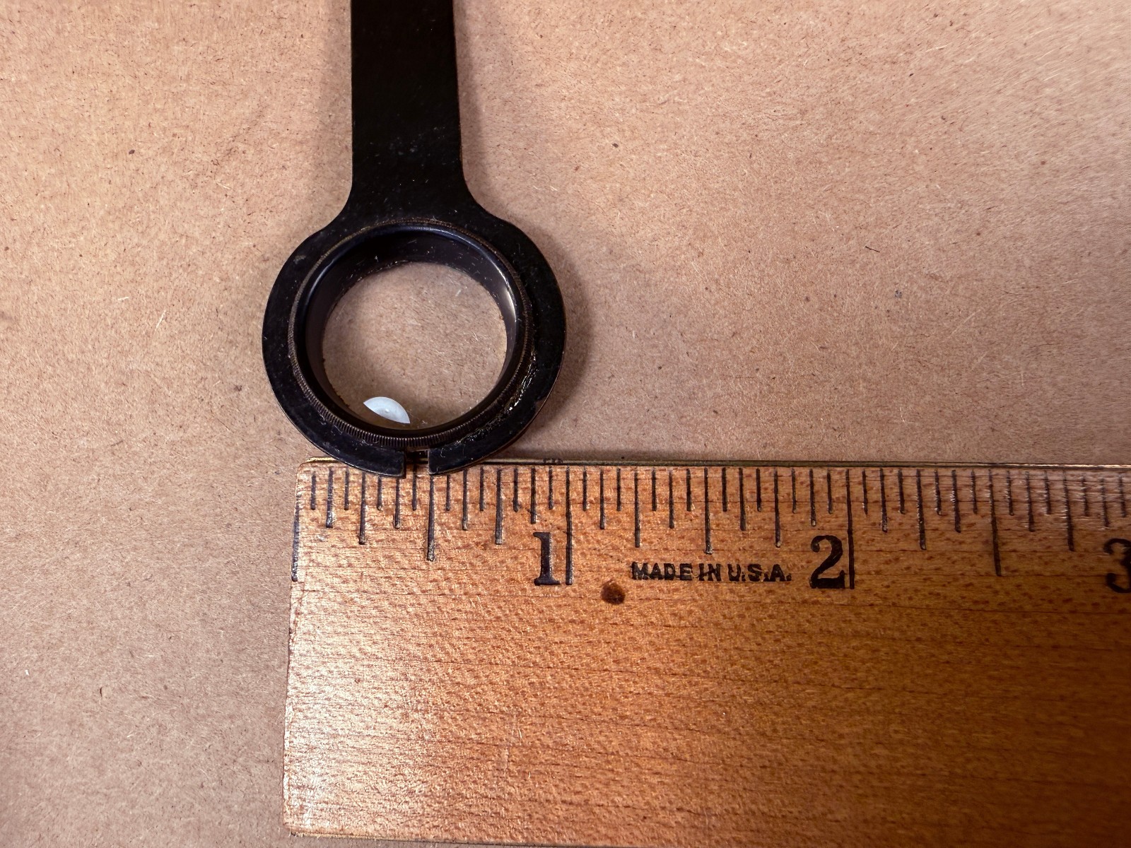 Vintage Magnifying Glass or Loupe or Microscope Part?