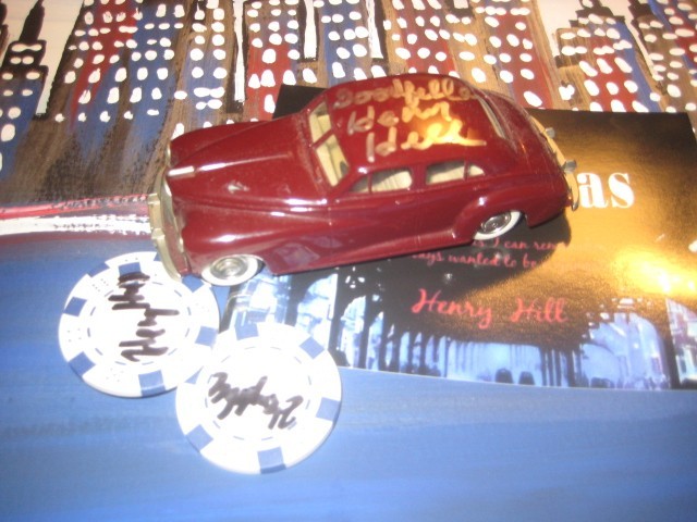 1941 PACKARD CLIPPER  BROOKLIN DYECAST  BEAUTIFUL SIGNED BY HENRY HILL