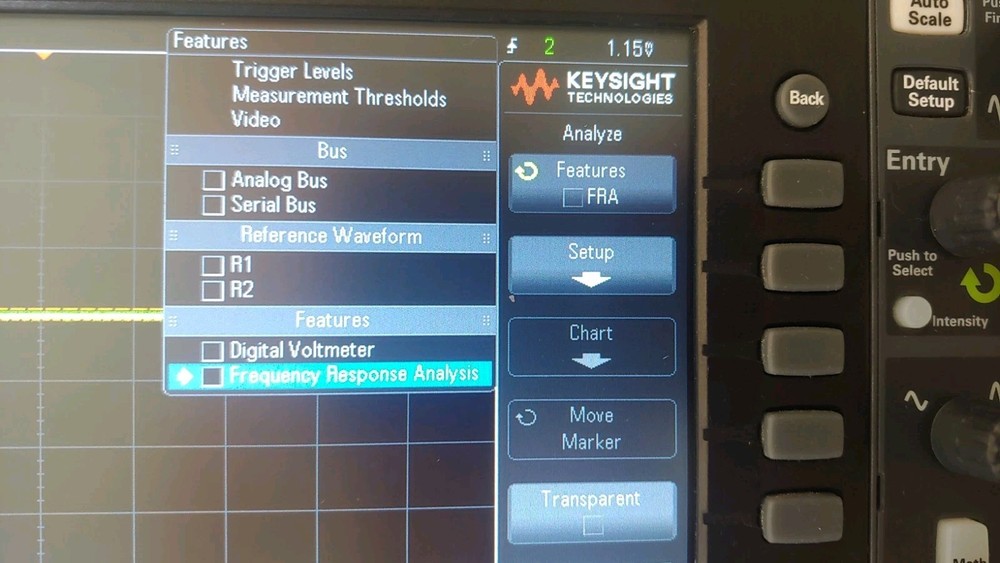 KEYSIGHT EDUX1052G Digital Oscilloscope w/ Built-in Bode Plot, Awesome