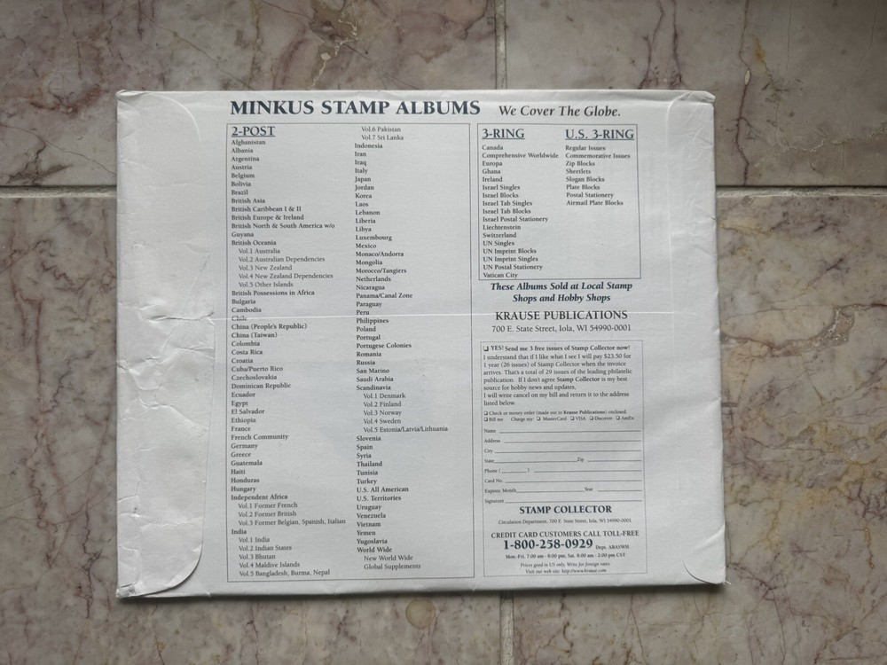 "MINKUS" ALBUM PAGES ALL AMERICAN PART #2 #MAA299 1999 - W/FREE SHIPPING!!!