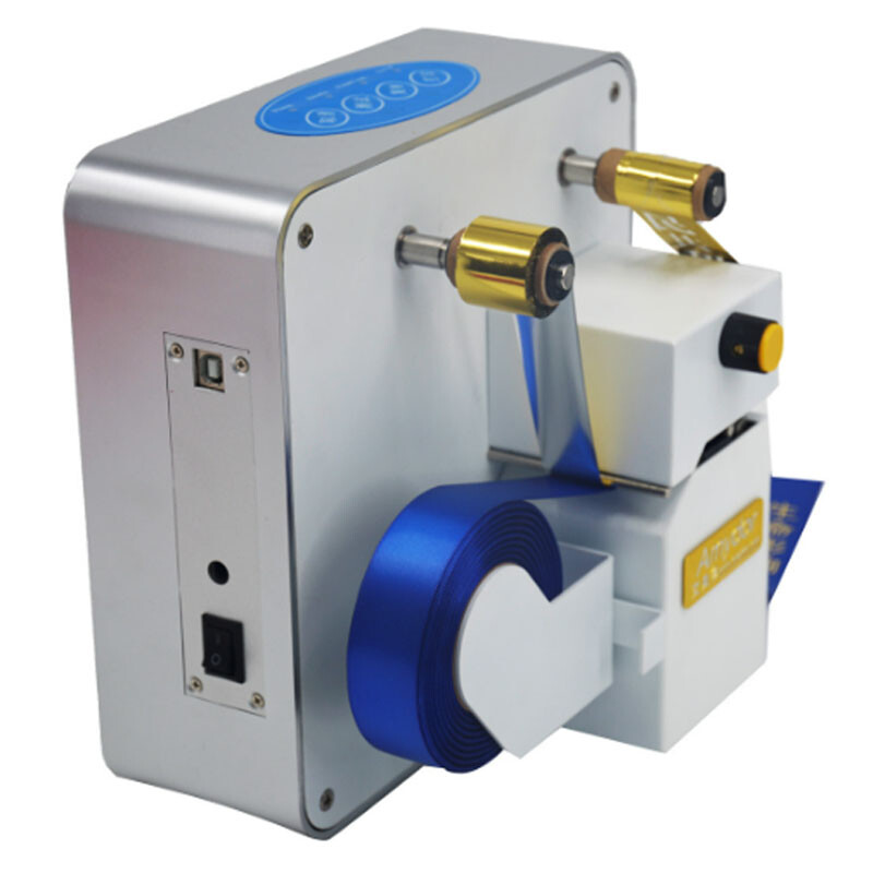 Digital Thermal Gold Foil Sticker Label Printer Foiling Machine