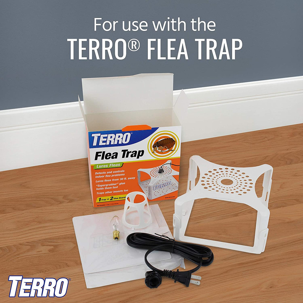 T231 Flea Trap Refills Replacement Flea Trap Glue Boards 3 Count