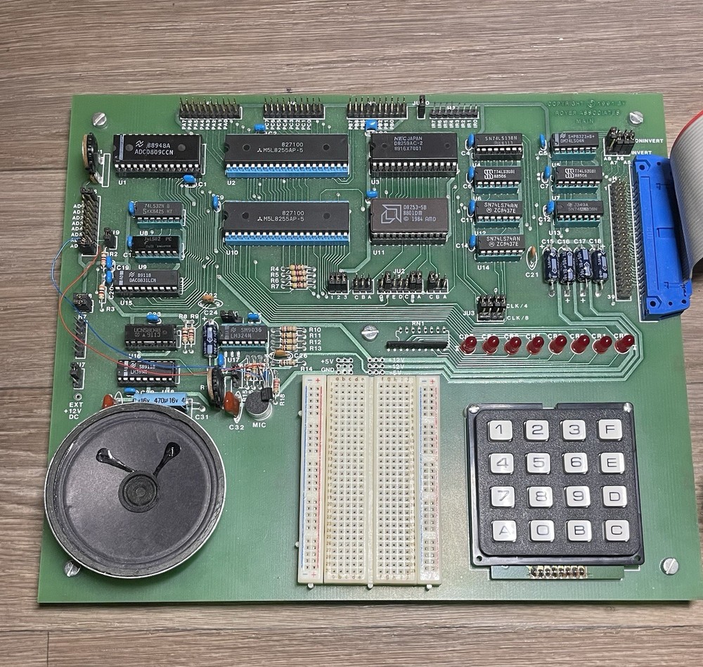 Vintage Learning Computer Royer Main Board PC