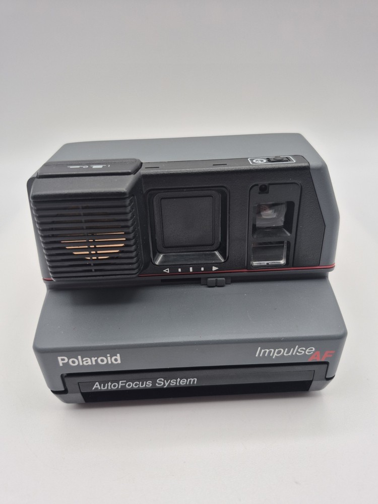Polaroid Impulse AF AutoFocus System Vintage Instant Camera Gray Untested