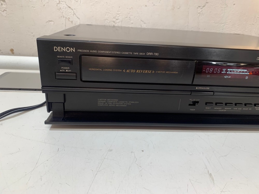 Denon DRR-780 Cassette Tape Deck Player