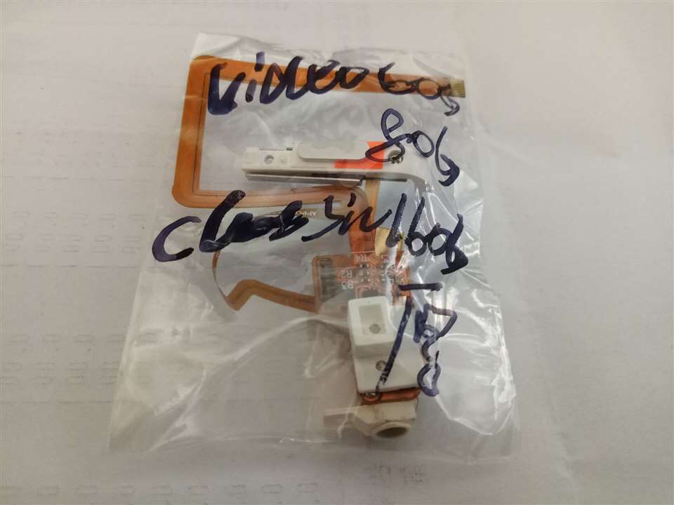 Headphone Audio Jack Flex Cable+Hold Switch Button for iPod Classic 6th 160GB