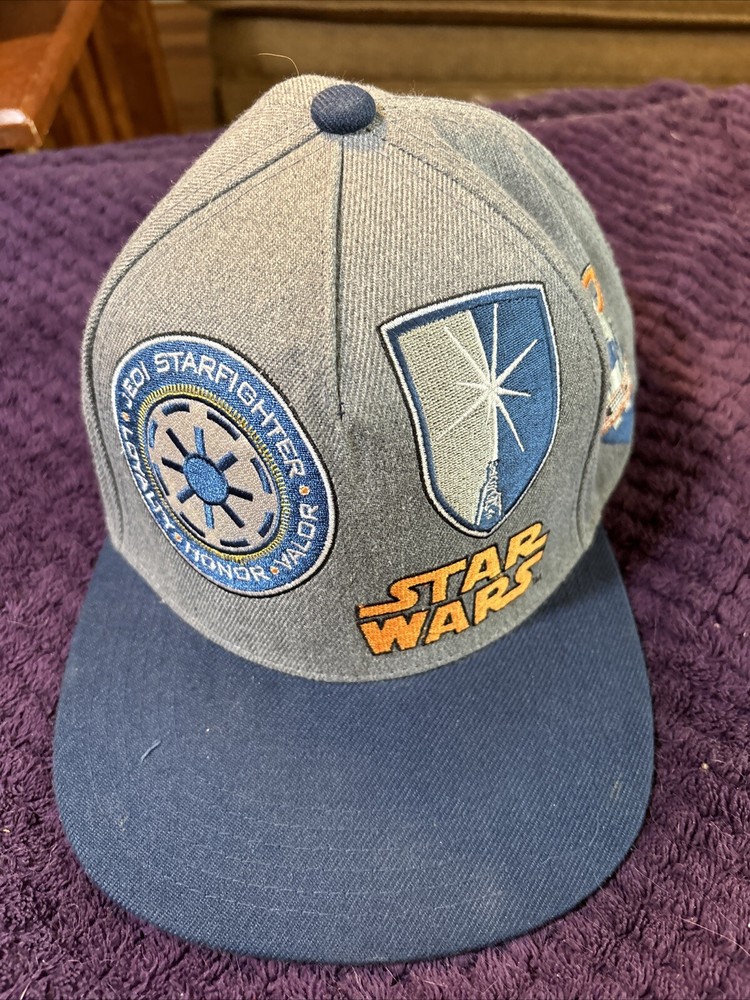 Jedi Starfighter Snapback Solid Jedi Hat Cap  Sweet!! May the force...
