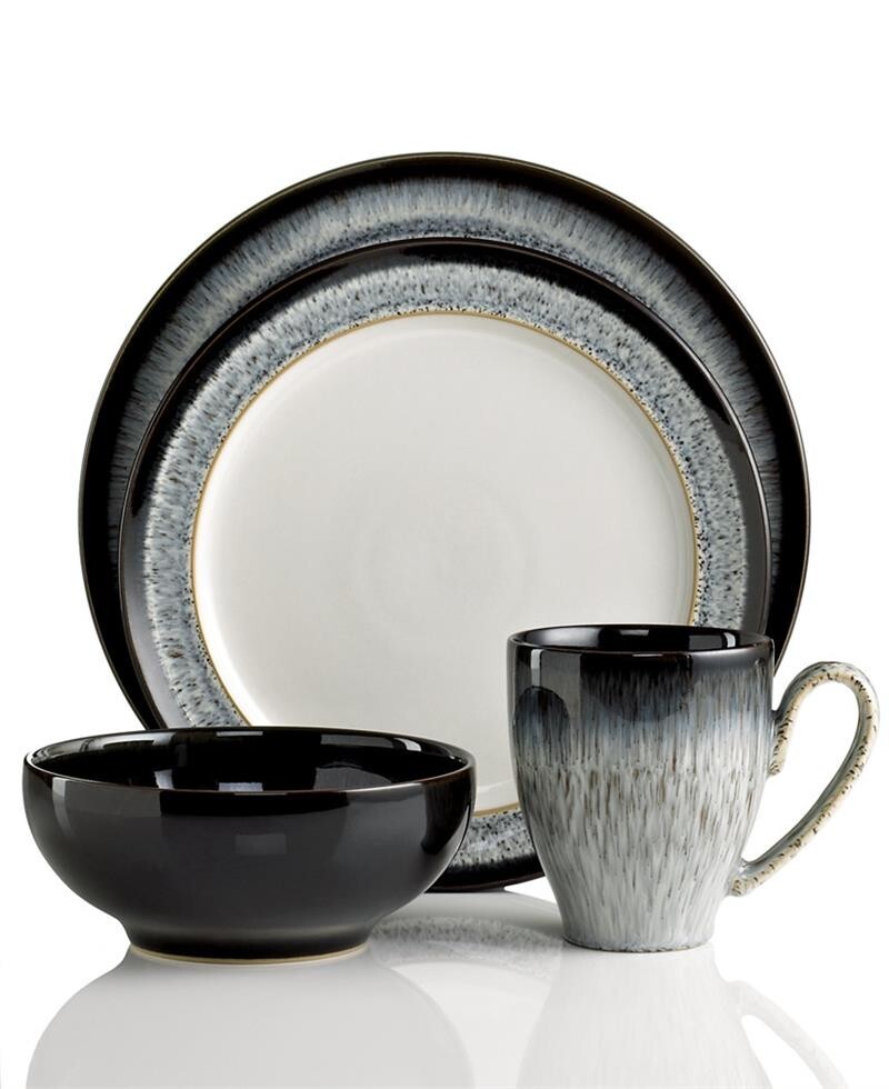 Denby Halo 16Pc Dinnerware Set, Service for 4
