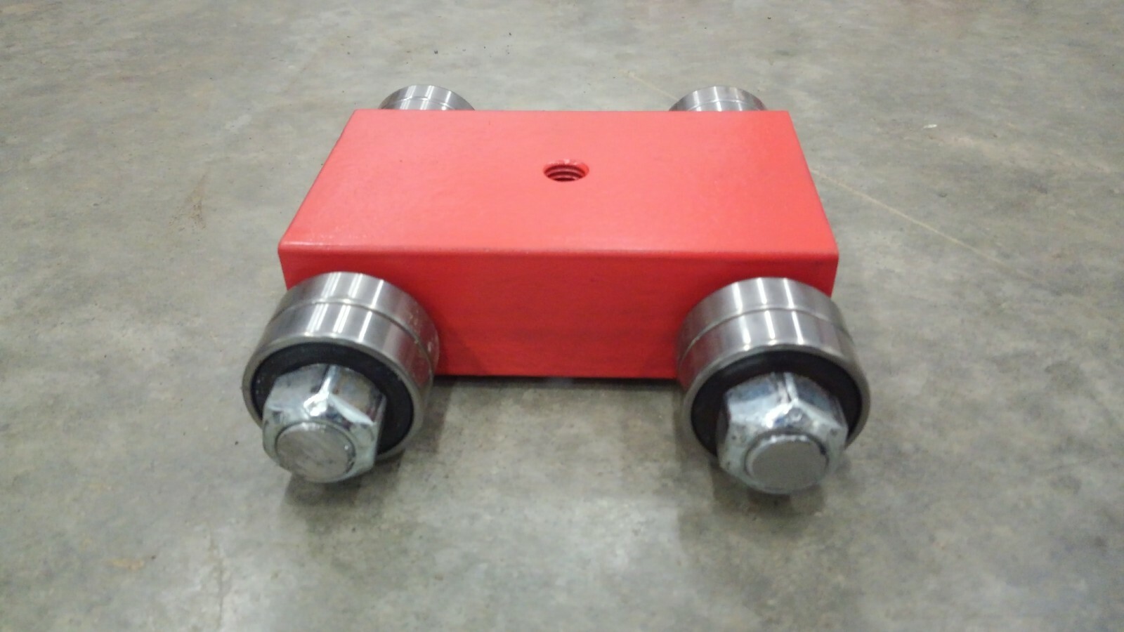 MADE IN USA Machine Skates Set (4) 18,000lbs Bridgeport machine mover 1.7" tall