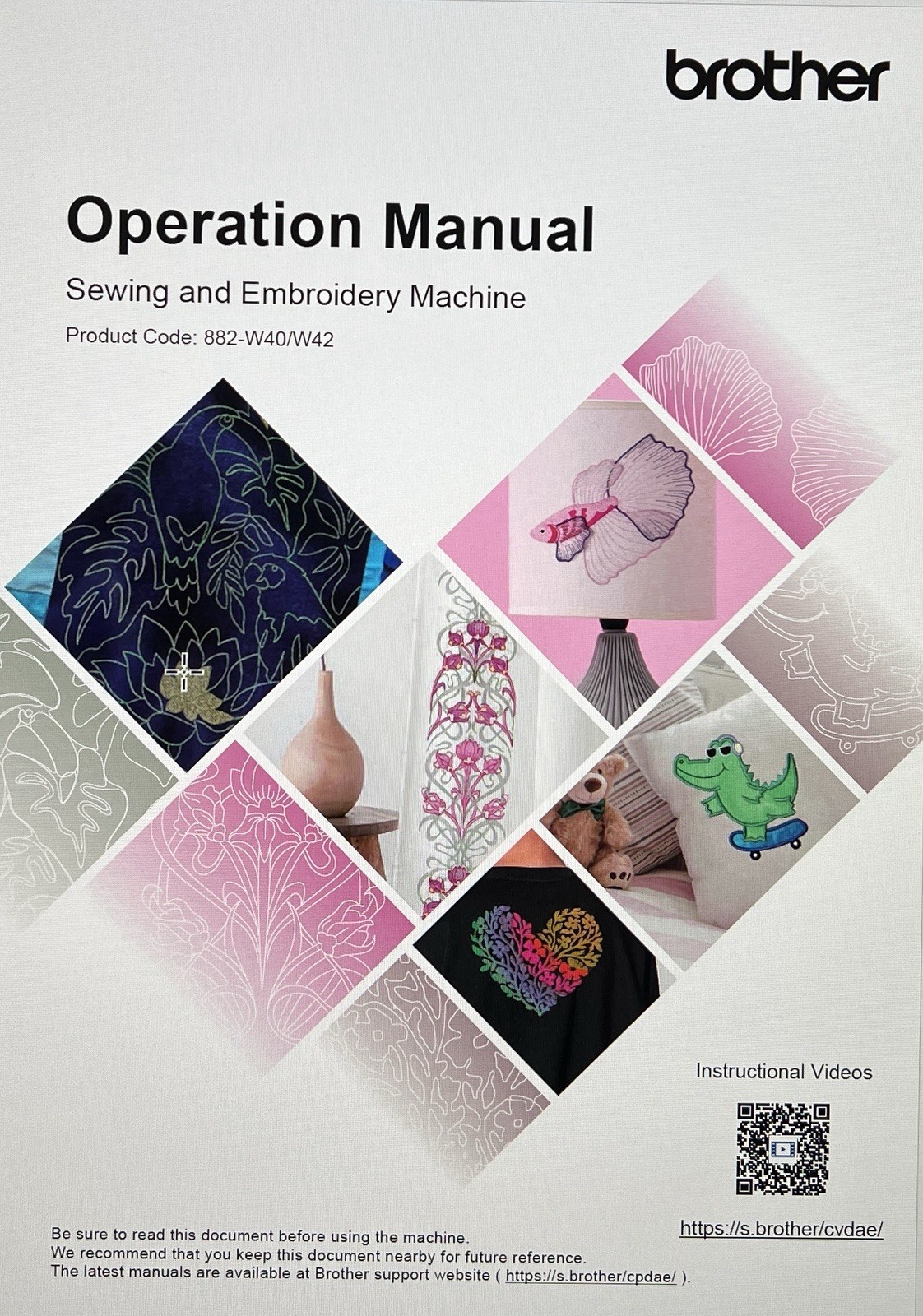 Brother Aveneer Ev1-LE Manual Limited Edition: Bundle 4 Books, Full Color