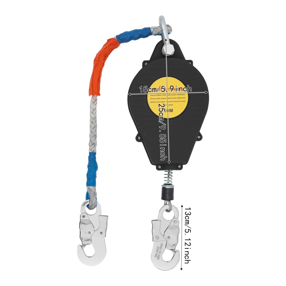 Self-Retractable Fall Arrester Fall Arrest Protector Fall Protection Gear 150kg