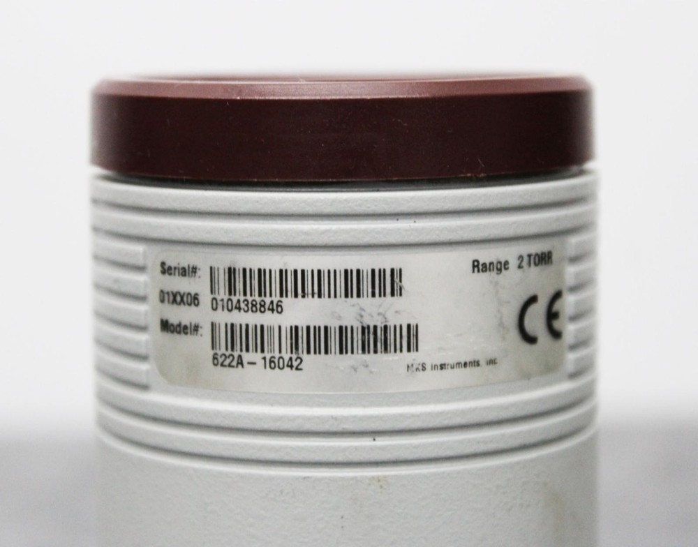 MKS 622A-16042 Baratron Capacitance Manometer Range 2 Torr 15VDC 35mA