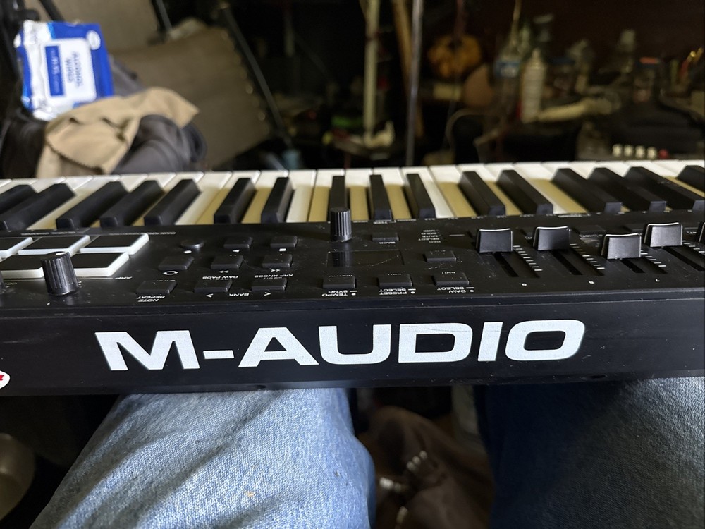 M-Audio Oxygen Pro 49-Key Keyboard Controller Power Source Not Included