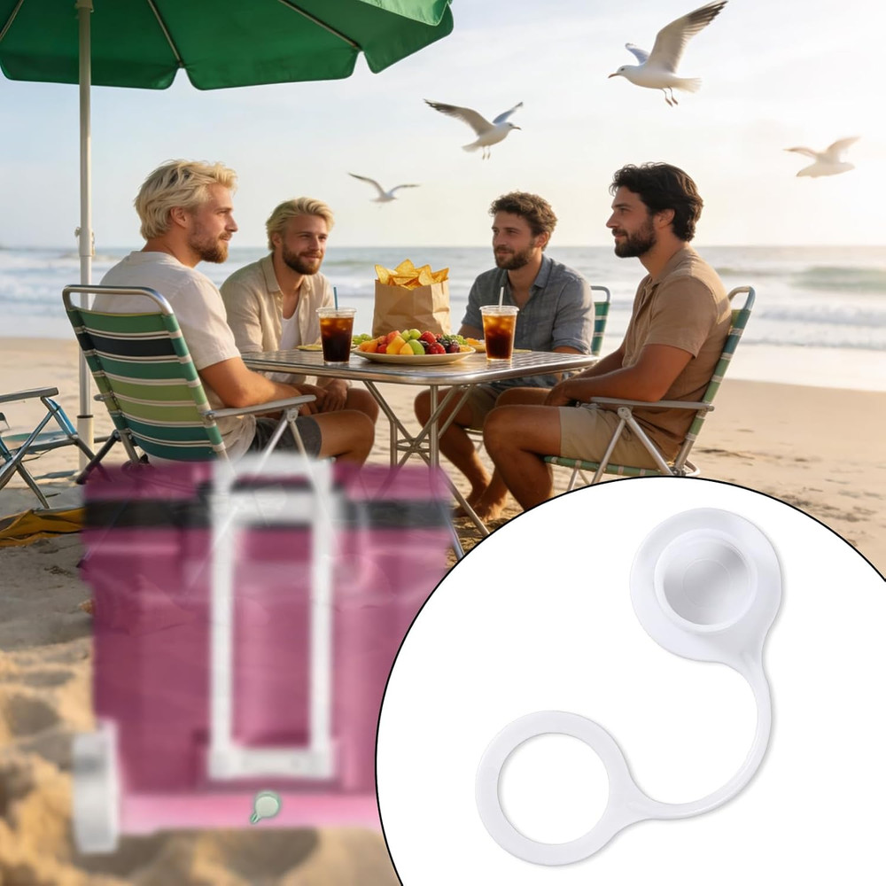 2pcs Cooler Drain Plug Caps, Leak Proof Plastic Replacement Parts for Igloo 2...