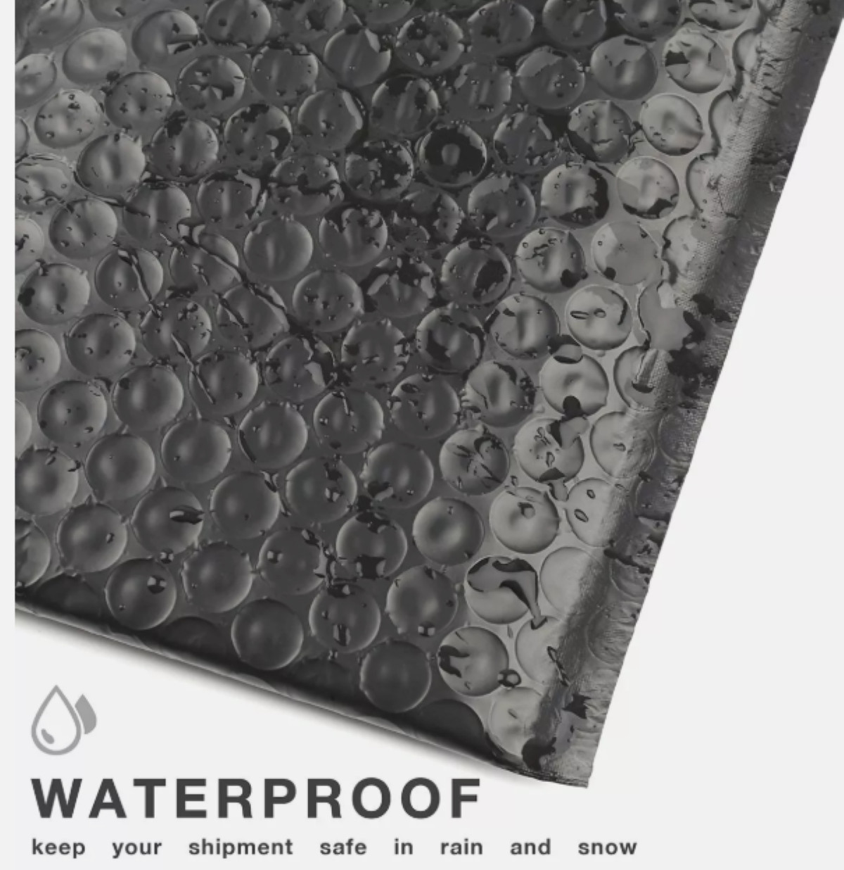 Pick! 10-2000 Poly Bubble Envelopes 6x10" #0 Colored Metallic Glamour Mailers