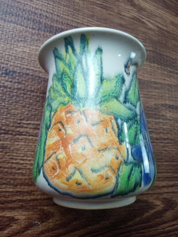 Monicats Ceramic Fruit Themed Cup Pitcher Planter Canada 2000 Grapes 24 oz