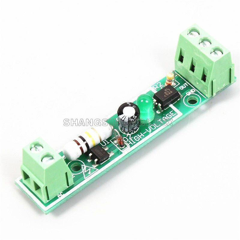 1/3 Channel Bit AC 220V Optocoupler Isolation Module Board Adaptive For PLC