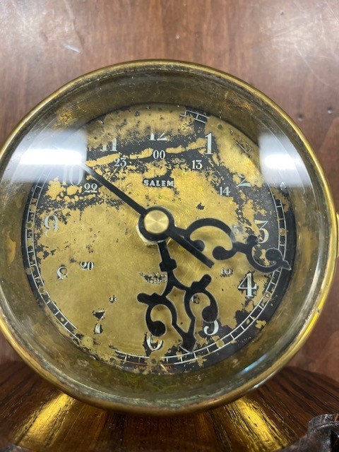 Salem “SHIP’S BELL” MARINE QUARTZ CLOCK