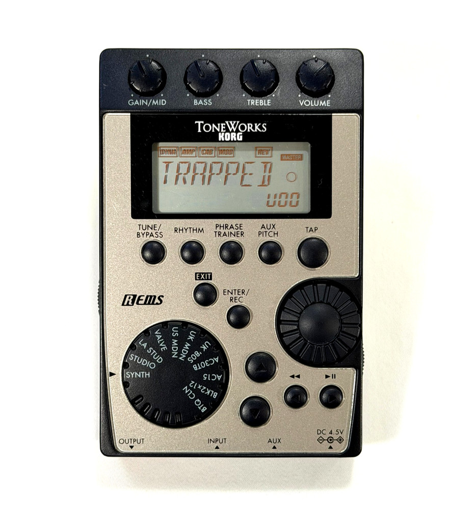 KORG Pandora PX4D Guitar Multi-Effect Processor with Clip