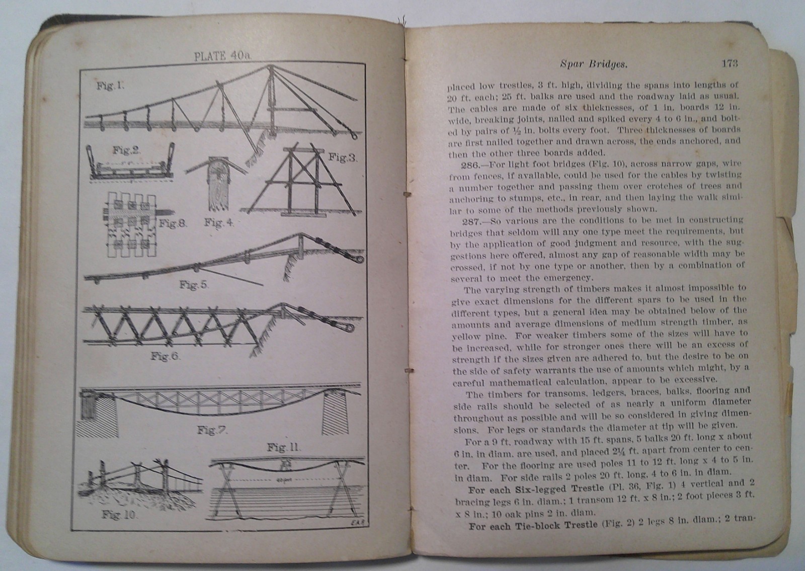 1897 MILITARY FIELD ENGINEERING United States Infantry ANTIQUE Book 3rd Ed.