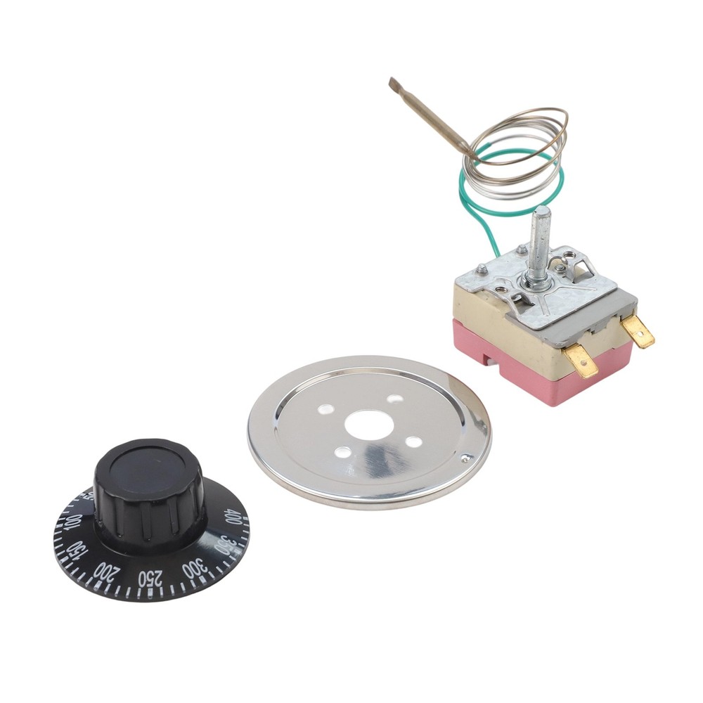 Sleek Electric Oven Thermostat with Adjustable Temperature Controller Switch