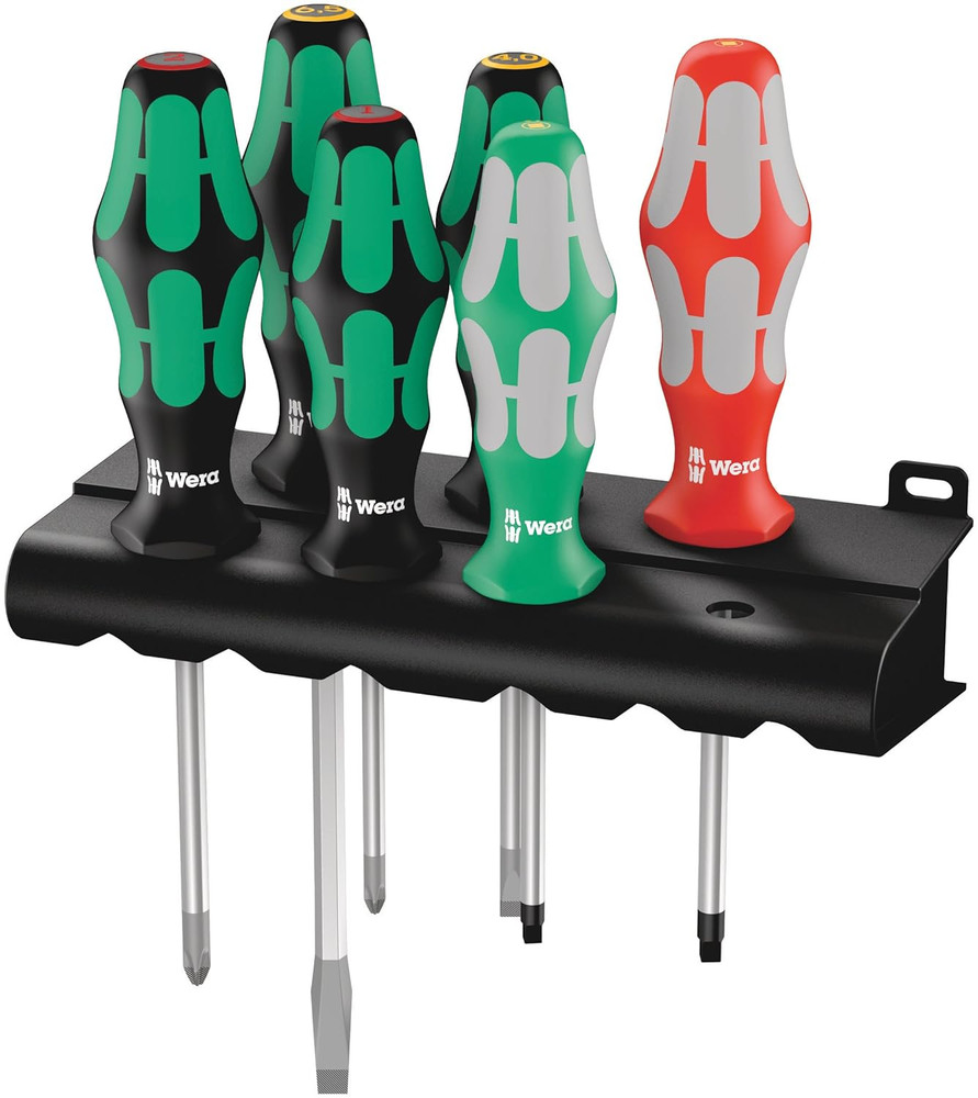 Screwdriver 6 Piece Set with Laser Tip