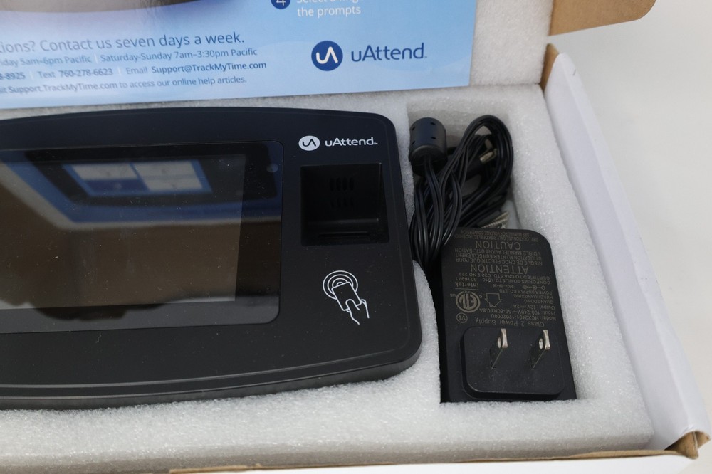uAttend Cloud Connected Biometric Attendance System | JR2000 | Open Box