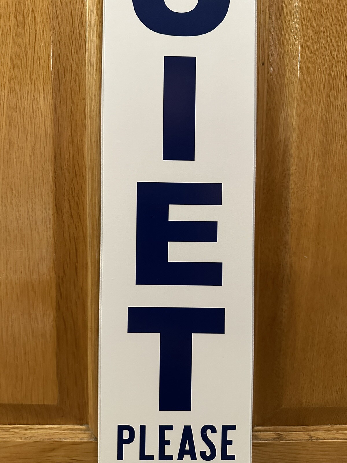 Golf PGA Tour Quiet Please Sign Club Cart Iron Wood Balls Bag Wall Decor