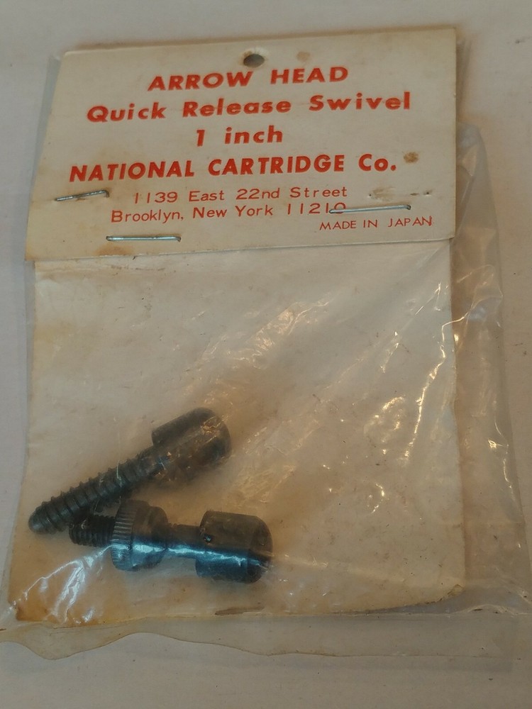 Arrow Head quick release swival 1"