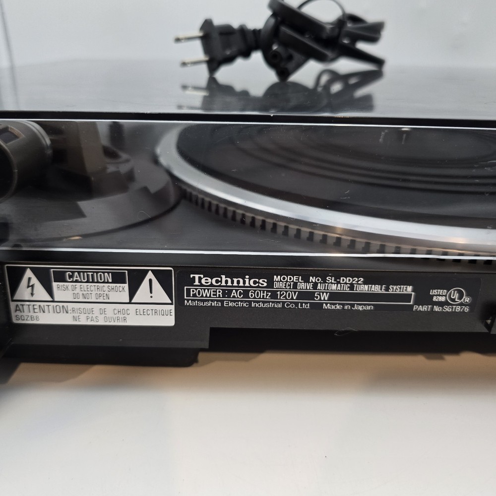 VTG Technics SL-DD22 Direct Drive Fully Automatic Turntable Fully TESTED! (READ)