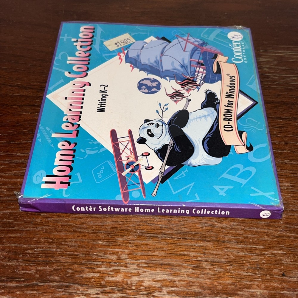 Home Learning Collection Writing K-2 CD-ROM For Windows 3.1 - Conter Software