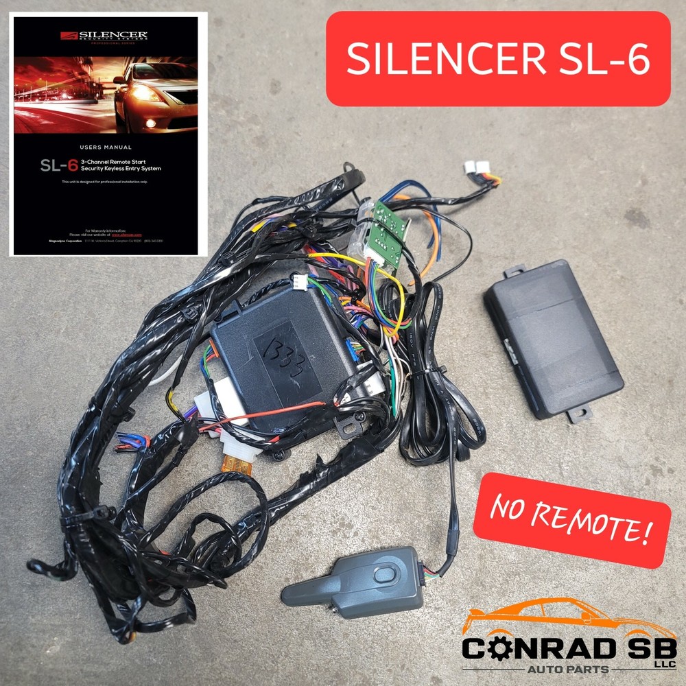 ♦️♦️SILENCER SL6 REMOTE START♦️♦️