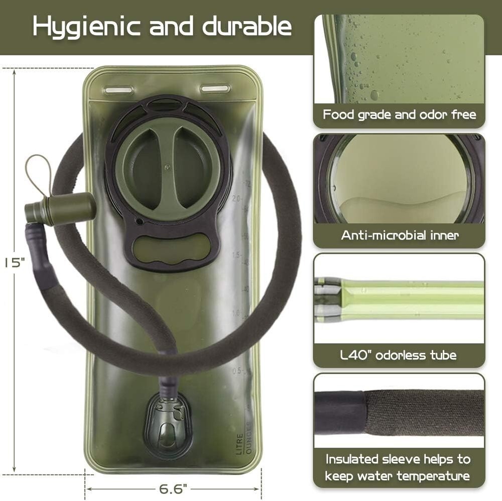 BPA FREE High Quality Hydration Bladder Back Pack Replacement for Outdoor
