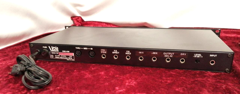 Vesta Kozo Digital Delay 1U Rack Effect DIG-412 AC100V