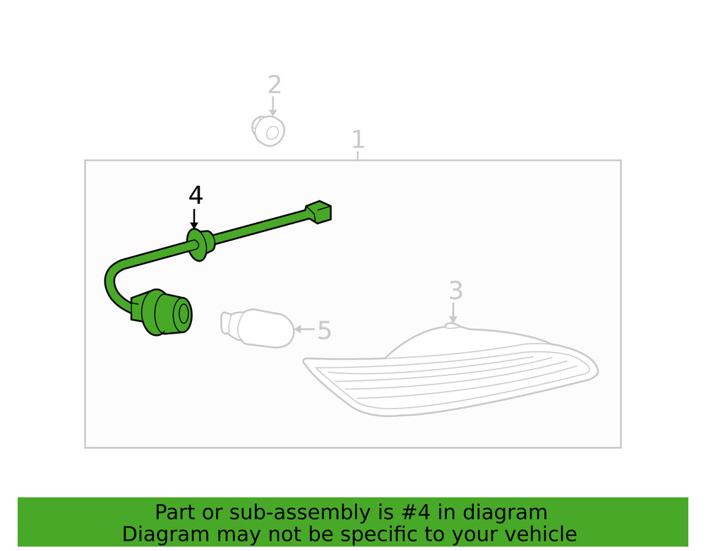 Socket & Wire - Toyota (81585-06140)