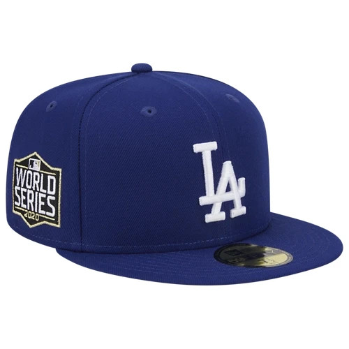 Dodgers New Era 5950 Evergreen Side Patch Fitted Hat - Size 7 - NWT