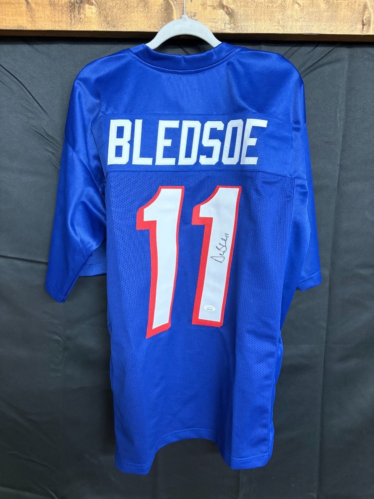 Drew Bledsoe Signed Jersey Patriots JSA Authenticated