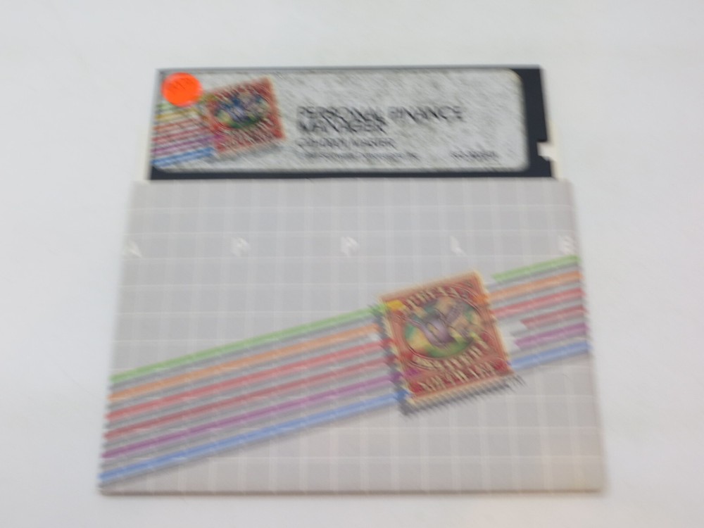 5.25" Floppy Disk PERSONAL FINANCE MANAGER C2H0001 MASTER 1981 Com Software