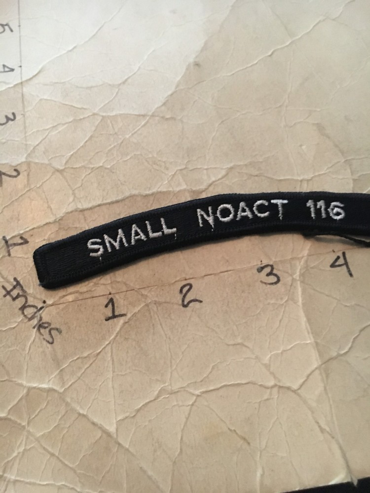 US NAVY SHOULDER STRIP TAB rocker Patch Small Noact 116