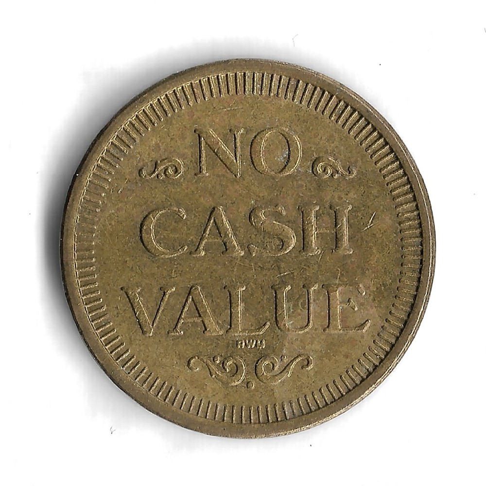 Monkey Bars, etc RWM No Cash Value Arcade Token