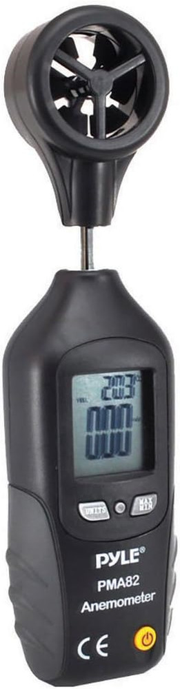 PMA82 Digital Anemometer and Thermometer for Measuring Wind Speed