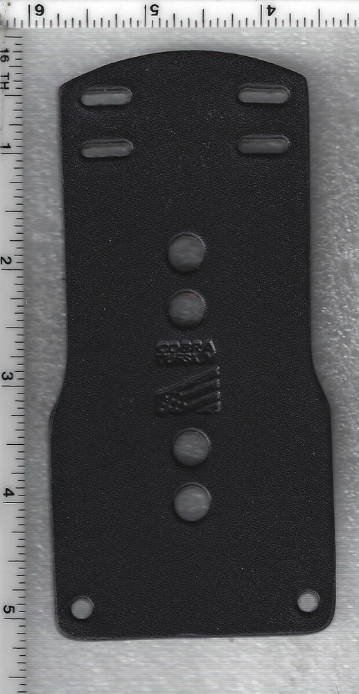 NYCPD-Leather Backer for Detective/Sergeant Shield holds Nameplate & 2-Citations