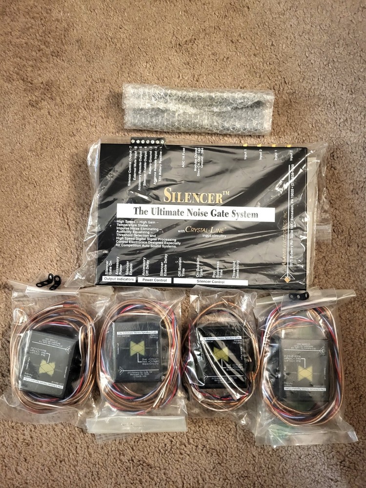 Old school Crystal-Line "Silencer" Noise Gate System