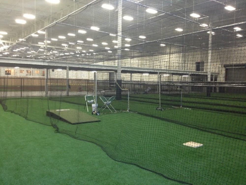 Baseball Batting Cage Net Netting #42 (54 ply) HDPE 12' x 14' x 70' Heavy Duty