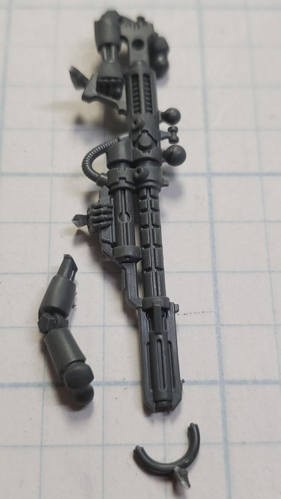 Warhammer 40k Necron Bits Deathmark Synaptic Disintegrator w Power Cable #37