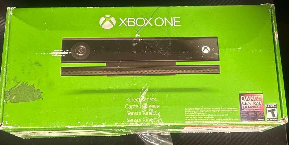 Xbox One Kinect Sensor Bar Black 1520 Complete In Original Box