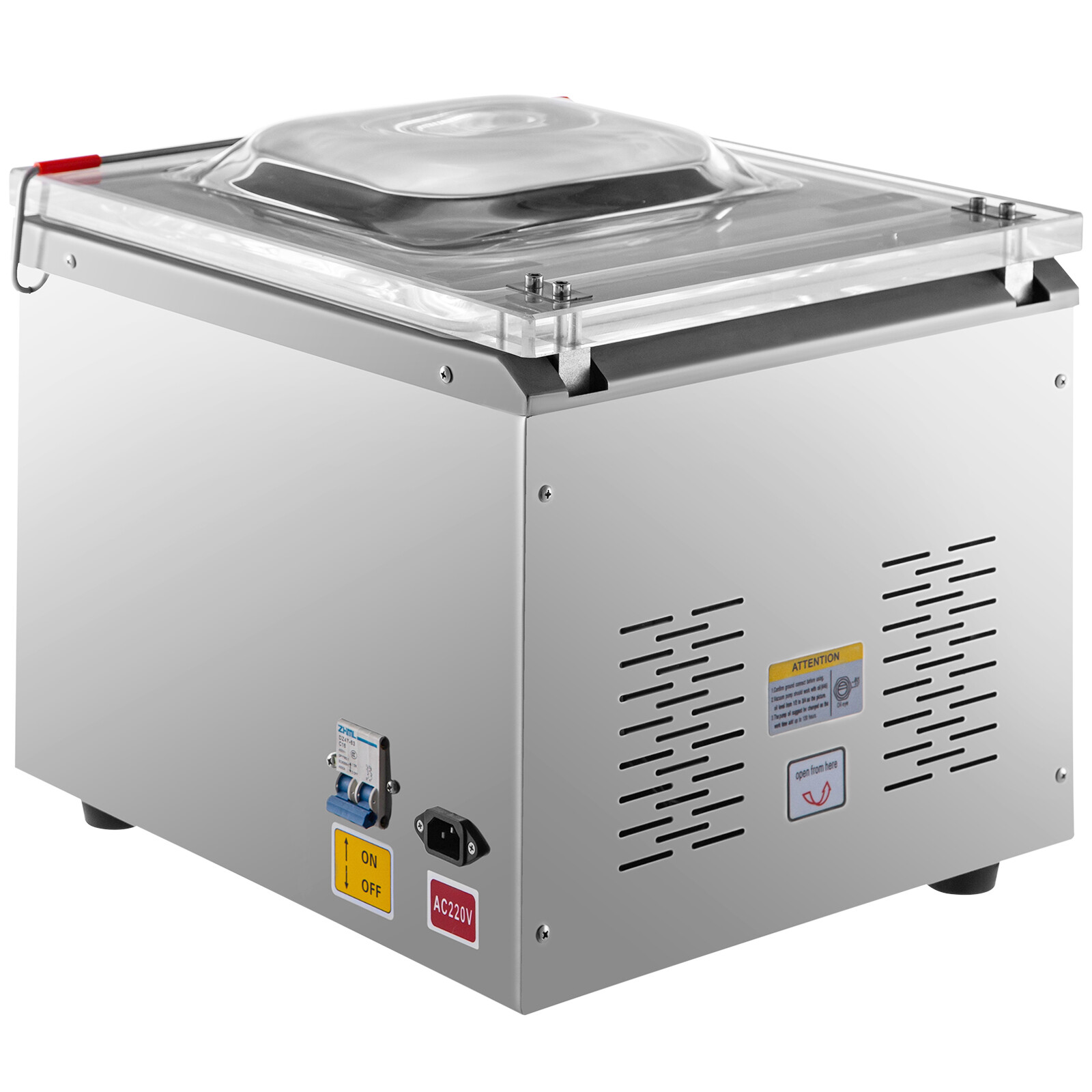 Chamber Vacuum Sealer DZ-260C Commercial Vacuum Sealing Packing Machine 320W